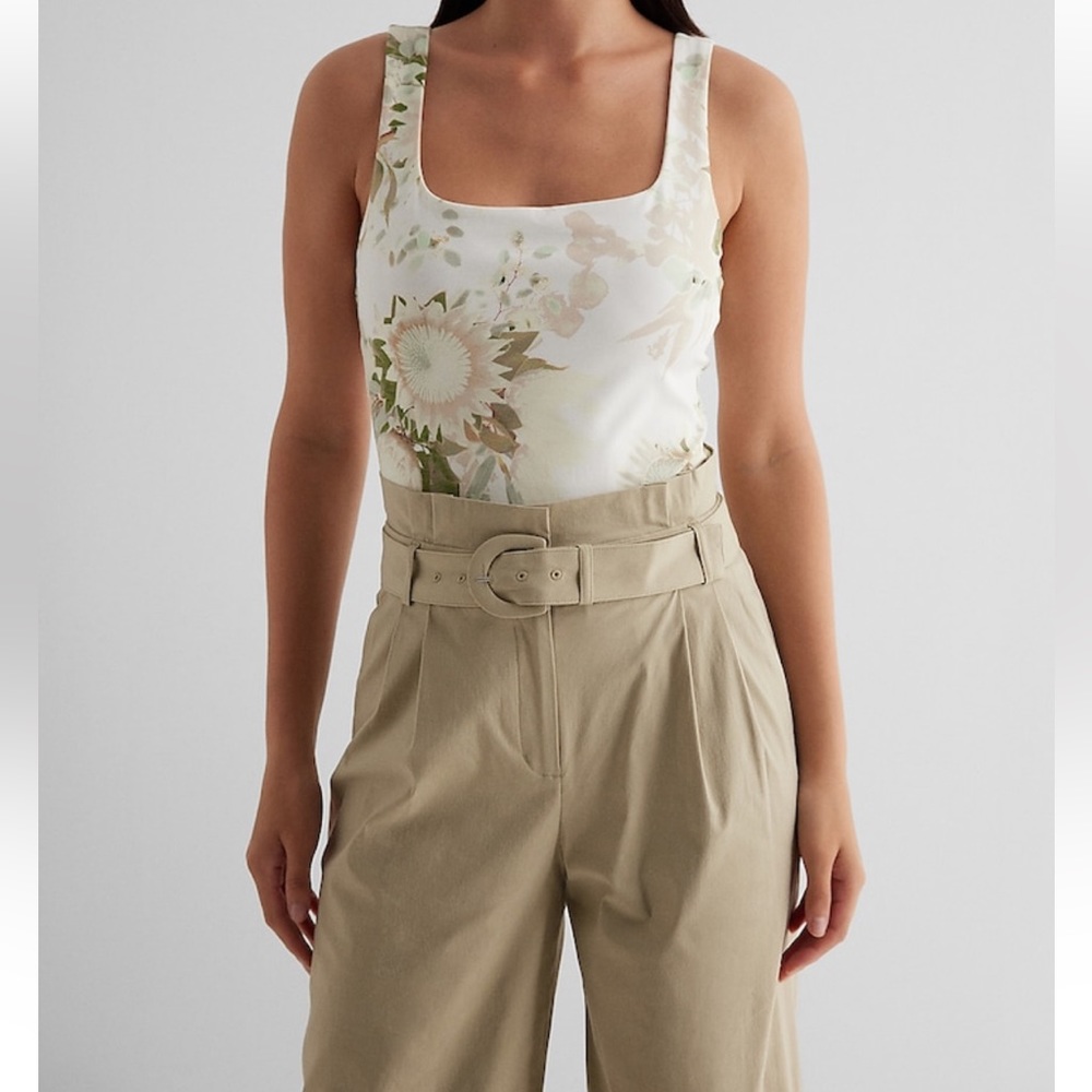 NWT EXPRESS Body Contour Floral Body Suit